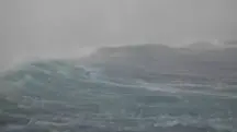 Registro de ondas dentro do furacão foi feito pela NOAA | Foto: Reprodução/NOAA