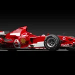 Ferrari pilotada por Schumacher em 2006 | Foto: RM Sotheby's/Reprodução