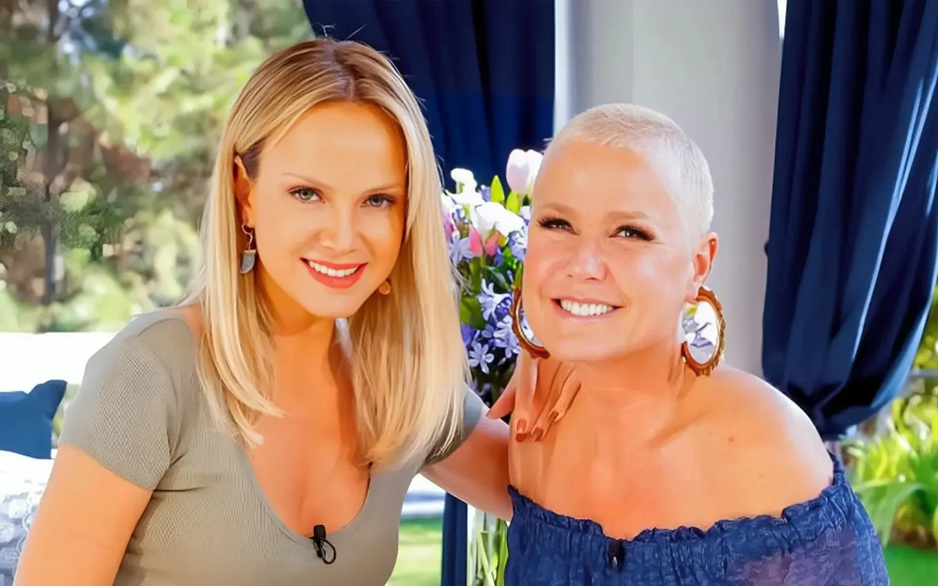 Foto de Eliana Michaelichen e Xuxa Meneghel