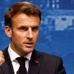 Foto de Emmanuel Macron, atual presidente francês