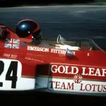 Domingo cinzento e frio na cidade de Watkins Glen, nos Estados Unidos: Emerson Fittipaldi conquistava, em 4 de outubro de 1970, a primeira vitória de um piloto brasileiro na Fórmula 1 | Foto: Reprodução/Redes sociais