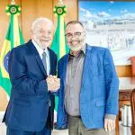 Ex-secretário de Governo de Hortolândia e atual candidato a vice-prefeito, Cafu Cesar (PSB) tem livre trânsito no Palácio do Planalto, onde já se encontrou com o presidente Lula da Silva | Foto: Reprodução/Redes sociais