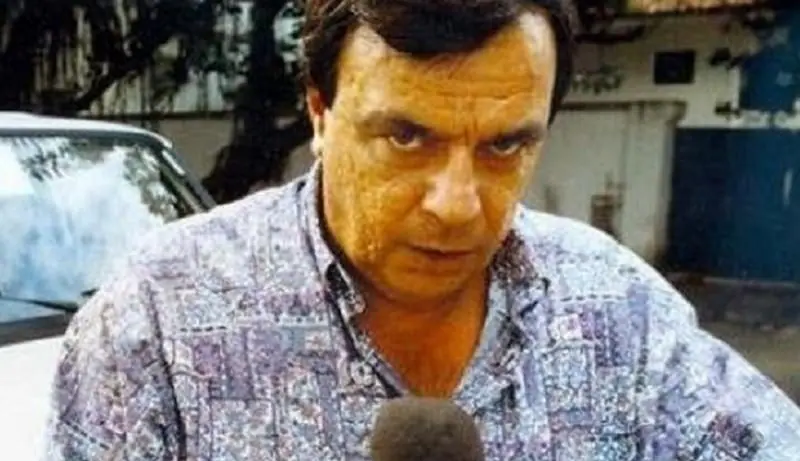 Gil Gomes ficou famoso por seu jeito peculiar de conduzir reportagens | Foto: Reprodução/Internet