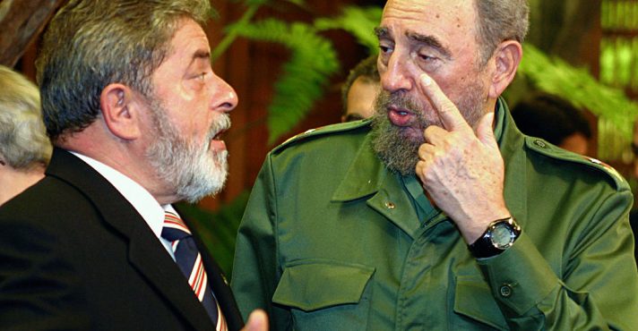 lula e fidel castro