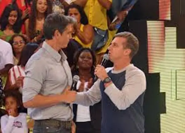 Foto de Márcio Garcia e Luciano Huck