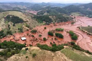 Desastre em Mariana deixou 19 mortos | Foto: Divulgação/Corpo de Bombeiros de MG