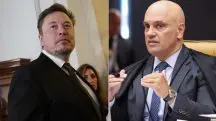 Moraes afirmou que Twitter/X depositou dinheiro de multas em conta errada | Foto: Reprodução/Redes sociais