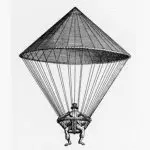 Primeiro salto de paraquedas aconteceu em Paris, na França | Foto: Reprodução/Wikimedia Commons