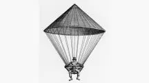 Primeiro salto de paraquedas aconteceu em Paris, na França | Foto: Reprodução/Wikimedia Commons