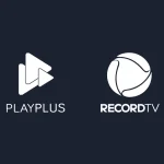 Foto do logotipo do PlayPlus, serviço de streaming da Record