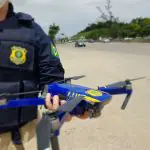Os drones, com zoom de até sete vezes, voam entre 10 e 20 metros de altura | Foto: Divulgação/PRF