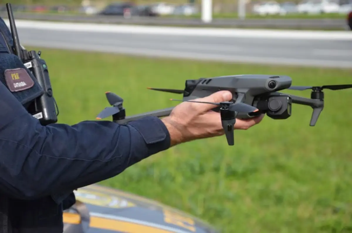 Drones utilizados pela agência já estão registados na Anac | Foto: Divulgação/PRF