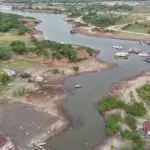 Seca do Rio Negro atingiu níveis históricos nos últimos meses | Foto: Reprodução/Redes sociais