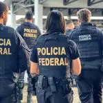 Agentes da Polícia Federal fazem buscas e apreensões em mais três estados, além do Distrito Federal: justiça decreta afastamento inicial dos acusados por 180 dias | Foto: PF/Divulgação - delegados da polícia federal