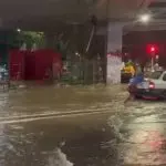 Temporais atingem o Estado desde quarta-feira, 24 | Foto: Reprodução/Twitter/X