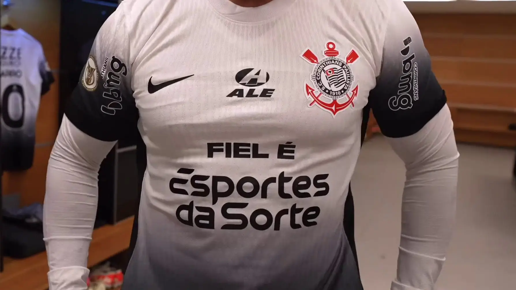 Corinthians é patrocinado pela Esportes da Sorte | Foto: Reprodução/Esportes da Sorte