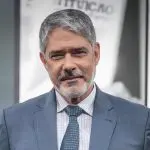 Foto de William Bonner, apresentador da TV Globo