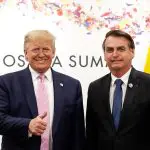 Encontro bilateral entre Donald Trump e Jair Bolsonaro, em 20 de junho de 2019