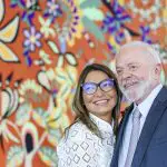 Janja e o presidente Lula da Silva: em 2023, tentativa de montar gabinete próprio | Foto: Ricardo Stuckert/PR