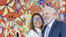 Janja e o presidente Lula da Silva: em 2023, tentativa de montar gabinete próprio | Foto: Ricardo Stuckert/PR