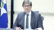 O procurador-geral da República, Paulo Gonet, em sessão do Conselho Superior do MPF, em 05/11/2024. Seu órgão pediu ao STF a suspensão das leis das bets