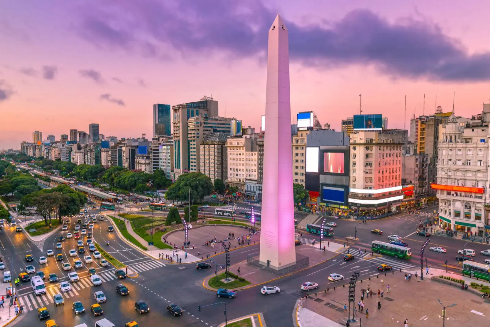Em uma pontuação que vai de 44 a 83, Buenos Aires alcança a nota 82,8, à frente de Rio de Janeiro (70,2) e São Paulo (69,3) | Foto: Reprodução: Twitter/X