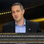 Secretário de Segurança Pública de SP, Guilherme Derrite