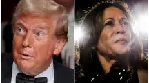 Donald Trump e Kamala Harris disputam a cadeira presidencial dos EUA nesta terça-feira, 5 | Foto: Brendan McDermid & Evelyn Hockstein/Reuters