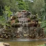 Imagem da gruta artificial na Granja do Torto, em Brasília: postagem nas redes sociais da primeira-dama Janja da Silva | Foto: Reprodução/Twitter/X