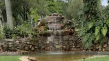 Imagem da gruta artificial na Granja do Torto, em Brasília: postagem nas redes sociais da primeira-dama Janja da Silva | Foto: Reprodução/Twitter/X