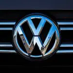 Logo da gigante automotiva alemã Volkswagen