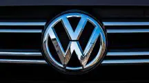 Logo da gigante automotiva alemã Volkswagen