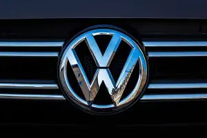 Logo da gigante automotiva alemã Volkswagen