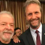 Pedro Uczai com Lula