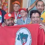 Em junho deste ano, o ex-jogador Raí participou de um comício em Paris, na França. Na ocasião, ele fez propagandas para o MST | Foto: Reprodução/Instagram