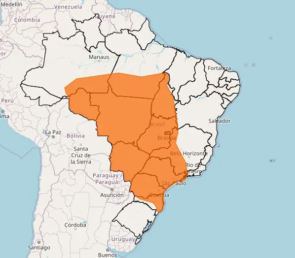 Mapa de alerta