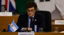 Javier Milei ressaltou o fato de a Argentina depender do Brasil para comercializar alguns produtos e, por esse motivo, deve ser racional nos momentos das negociações | Foto: Tânia Rêgo/Agência Brasil