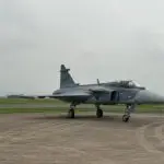 O F-39 Gripen da Força Aérea Brasileira (FAB)