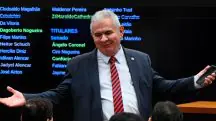 Senador Ângelo Coronel (PSD-BA), relator-geral do Orçamento de 2025, na reunião da Comissão Mista de Orçamento