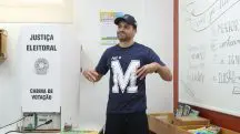 Pablo Marçal (PRTB) vota na zona sul de São Paulo a poucos minutos do fim da votação