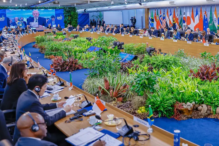 Plenária do G20 no Rio de Janeiro | Foto: Divulgação/G20