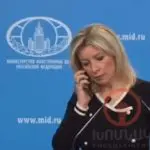 Porta-voz russa não comenta ataque à Ucrânia