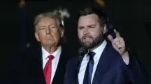 O futuro vice-presidente dos Estados Unidos, JD Vance, discursou ao lado de Donald Trump