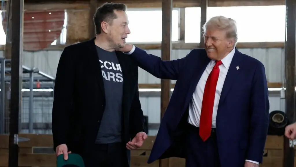 Trump ganhou cerca de R$ 1,3 bilhões. Elon Musk, por sua vez, viu seu patrimônio crescer em R$ 120 bilhões | Foto: Reprodução/Twitter/X