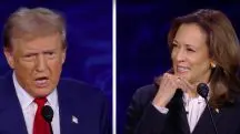 Trump e Kamala eleições 2024 EUA