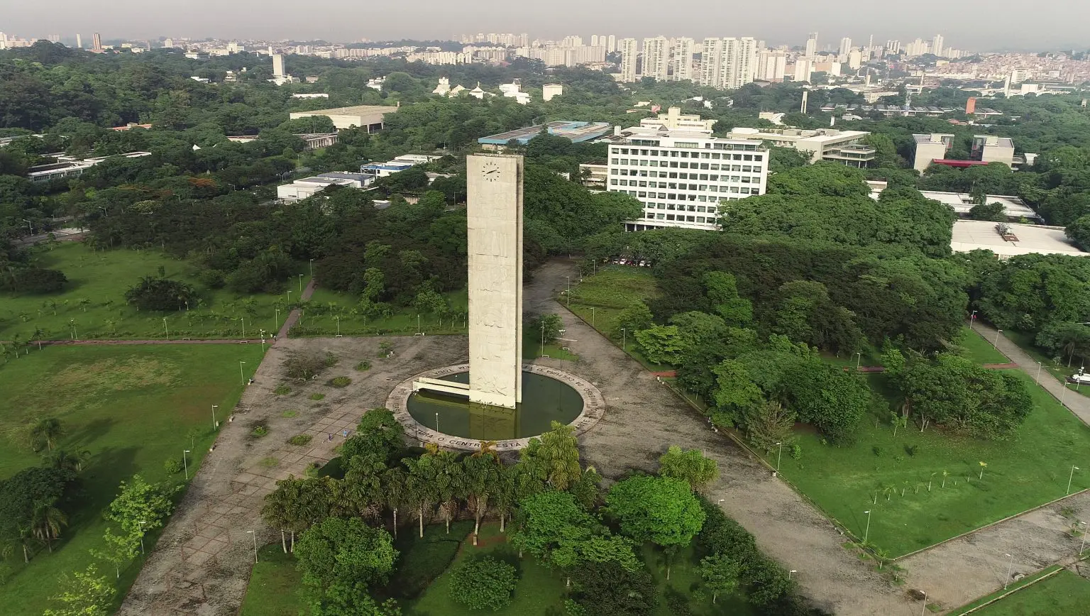 Fachada da Universidade de São Paulo (USP)