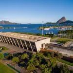 Vista do Museu de Arte Moderna do Rio de Janeiro, local onde vai ocorrer o encontro do G20