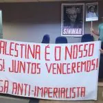 Antissemitas interromperam evento em universidade | Foto: Reprodução/Twitter/X