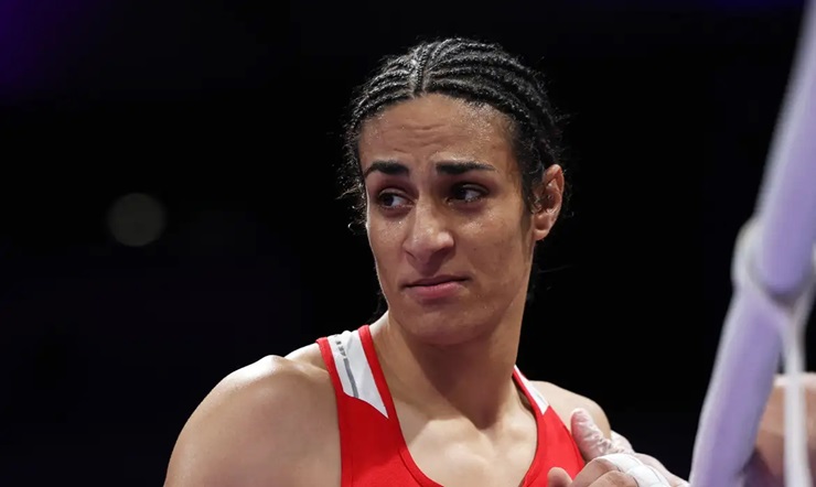 Imane Khelif, da Argélia, ganhou ouro na Olimpíada de Paris | Foto: Reprodução/Twitter/X