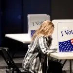 Cabine de votação nos Estados Unidos | Foto: Reprodução/Redes sociais